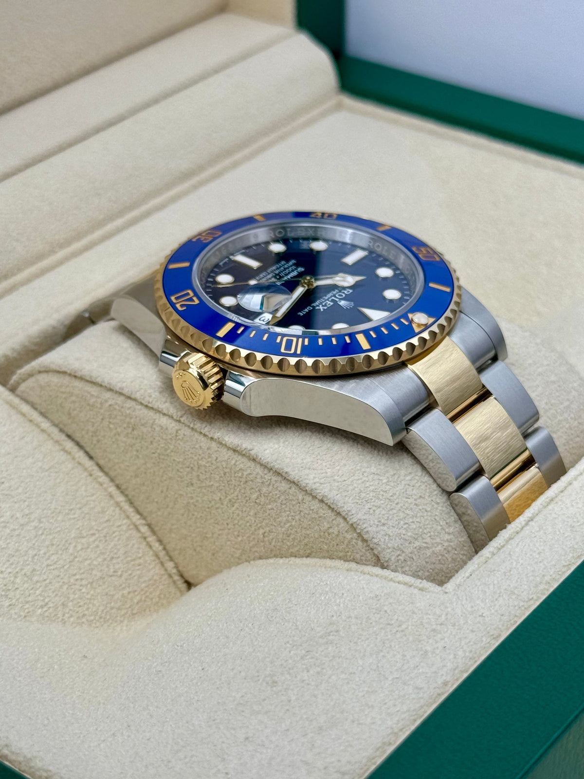 NEW 2024 Rolex Submariner "Bluesy" 41mm 126613LB Two-Tone Blue Dial