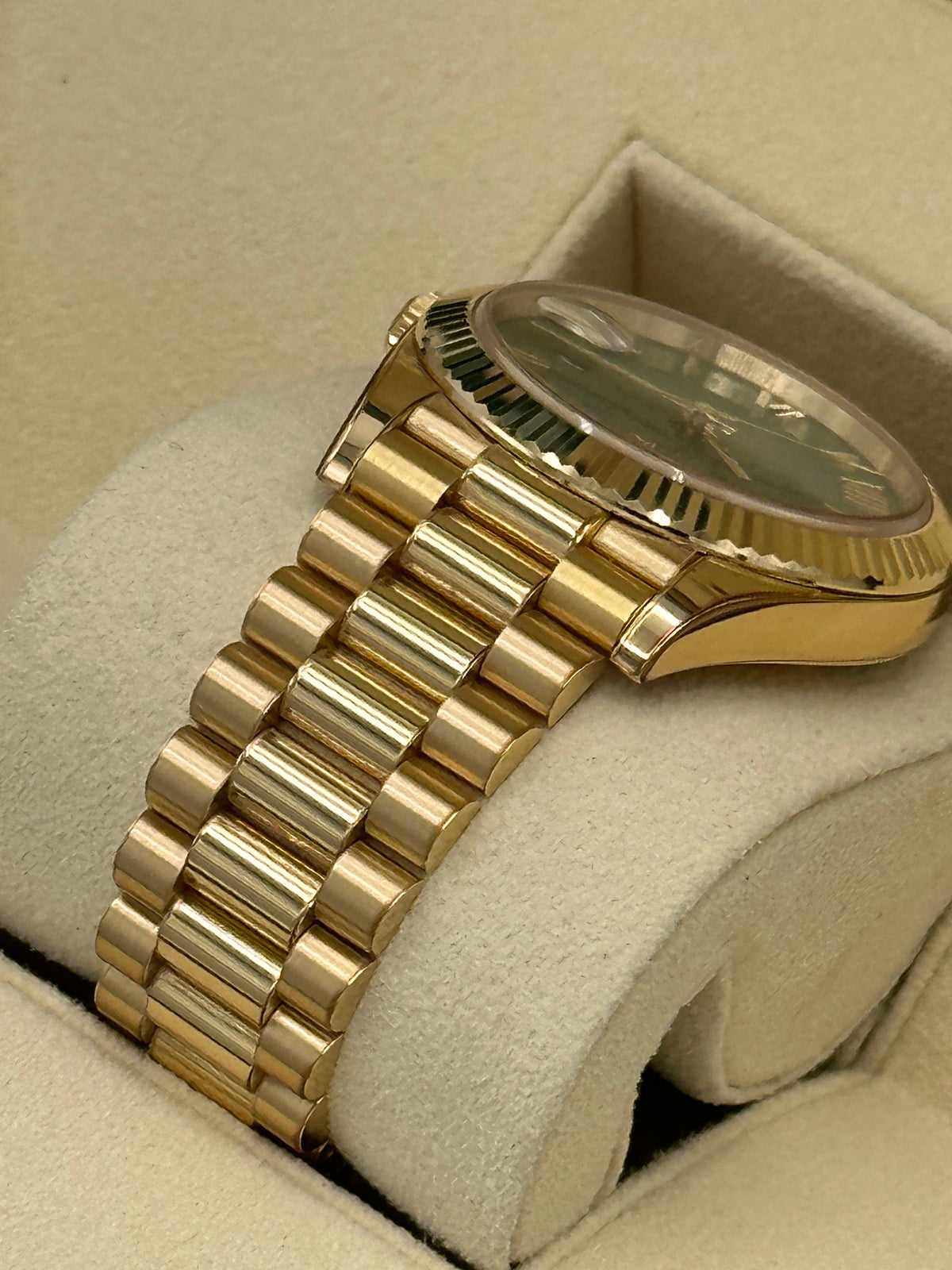 2023 Rolex Day-Date 40mm 228238 Presidential Green Dial