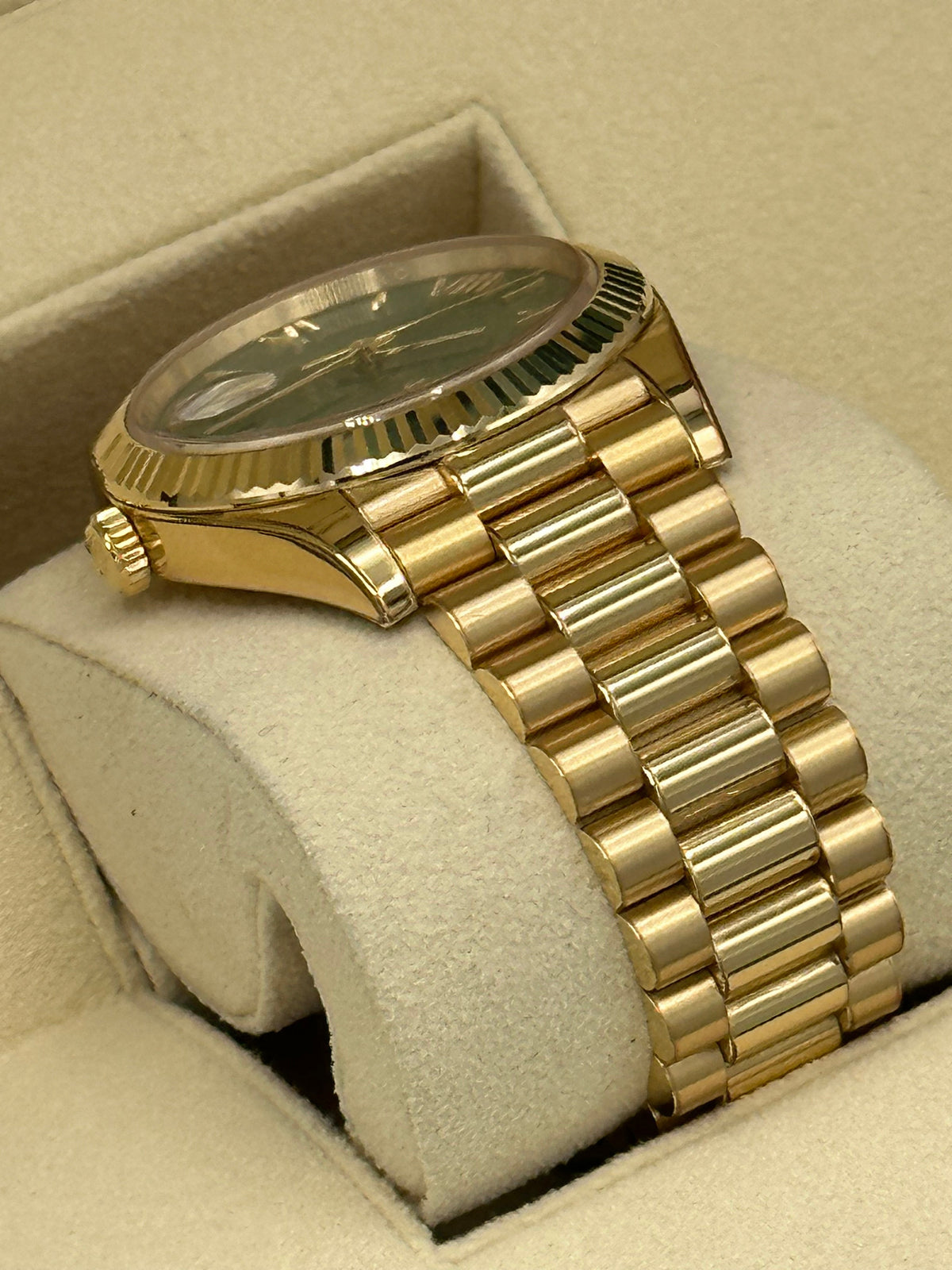 2023 Rolex Day-Date 40mm 228238 Presidential Green Dial