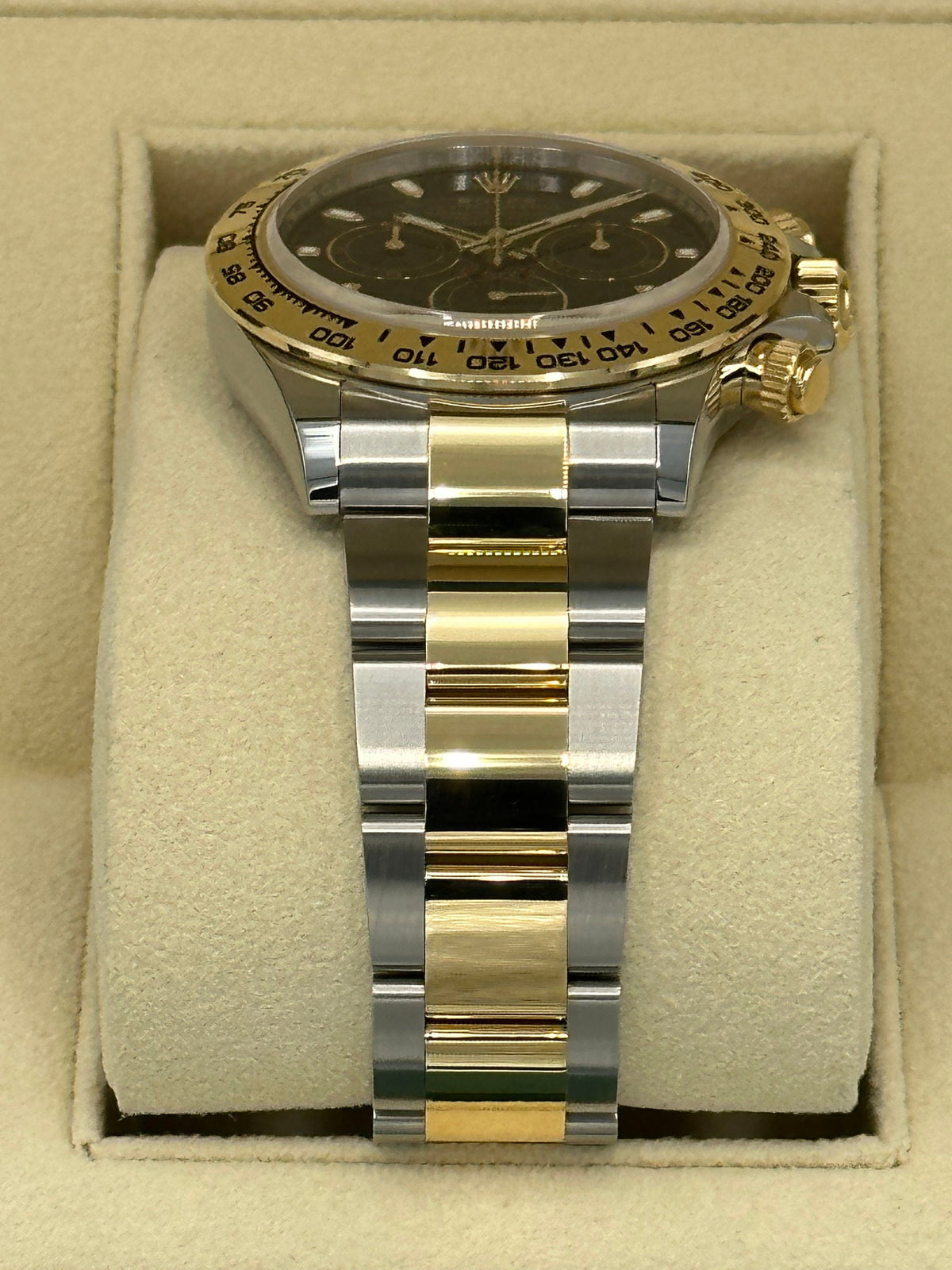 2022 Rolex Daytona 40mm 116503 Two-Tone Black Dial