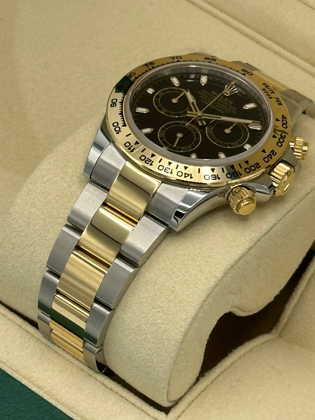 2022 Rolex Daytona 40mm 116503 Two-Tone Black Dial