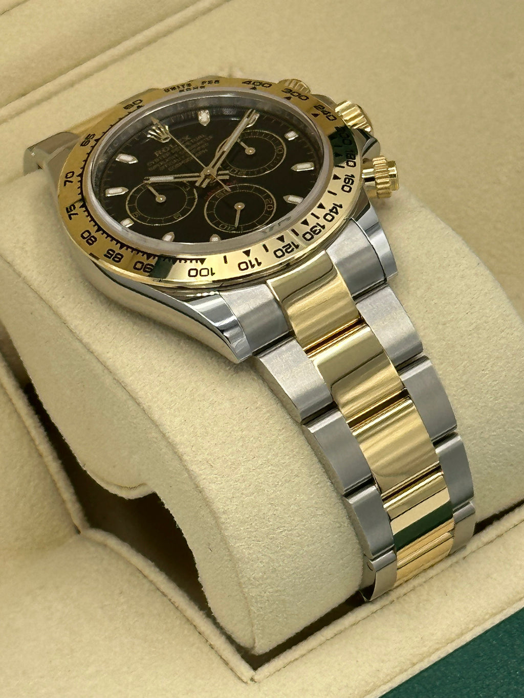 2022 Rolex Daytona 40mm 116503 Two-Tone Black Dial
