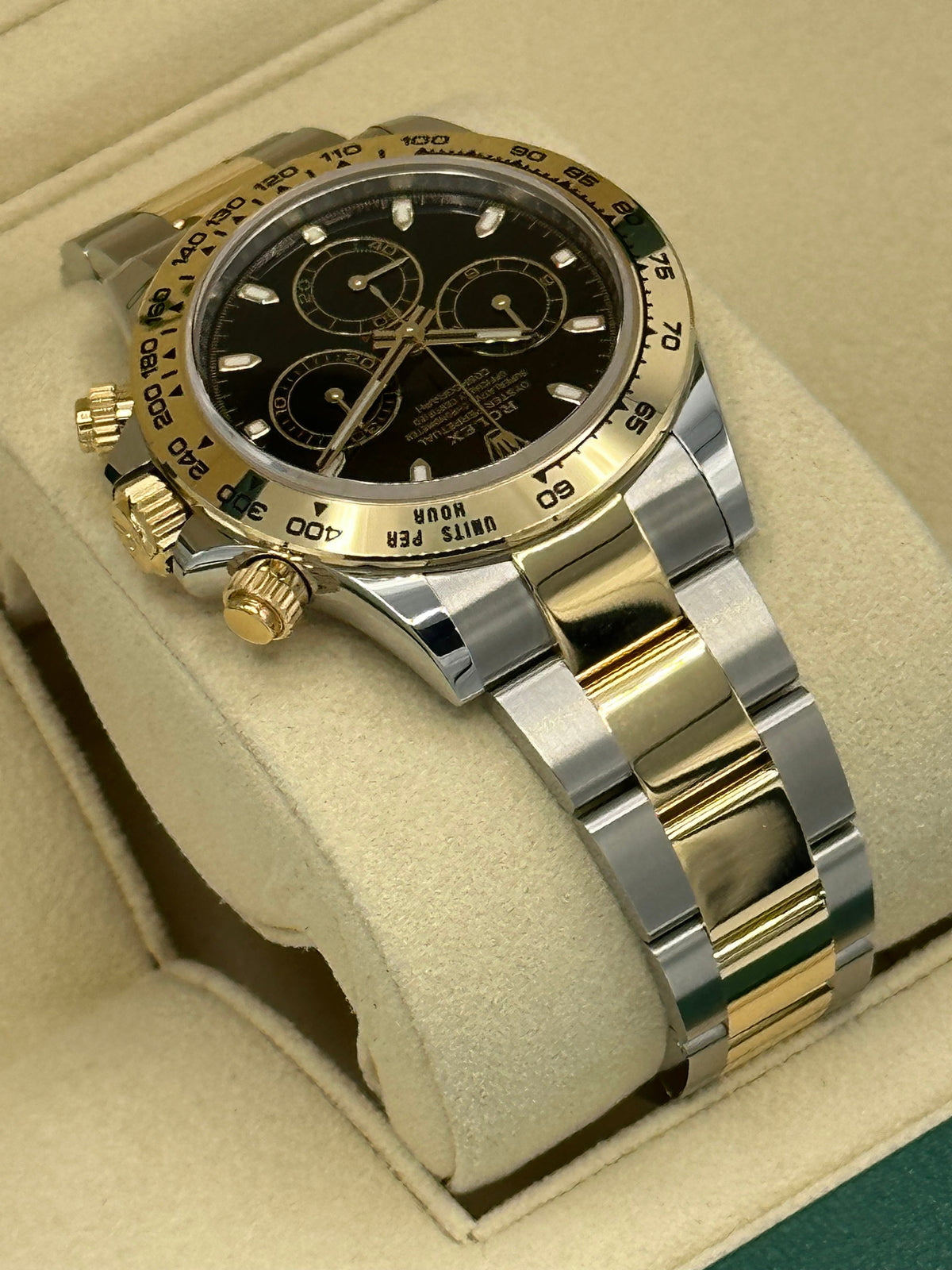 2022 Rolex Daytona 40mm 116503 Two-Tone Black Dial
