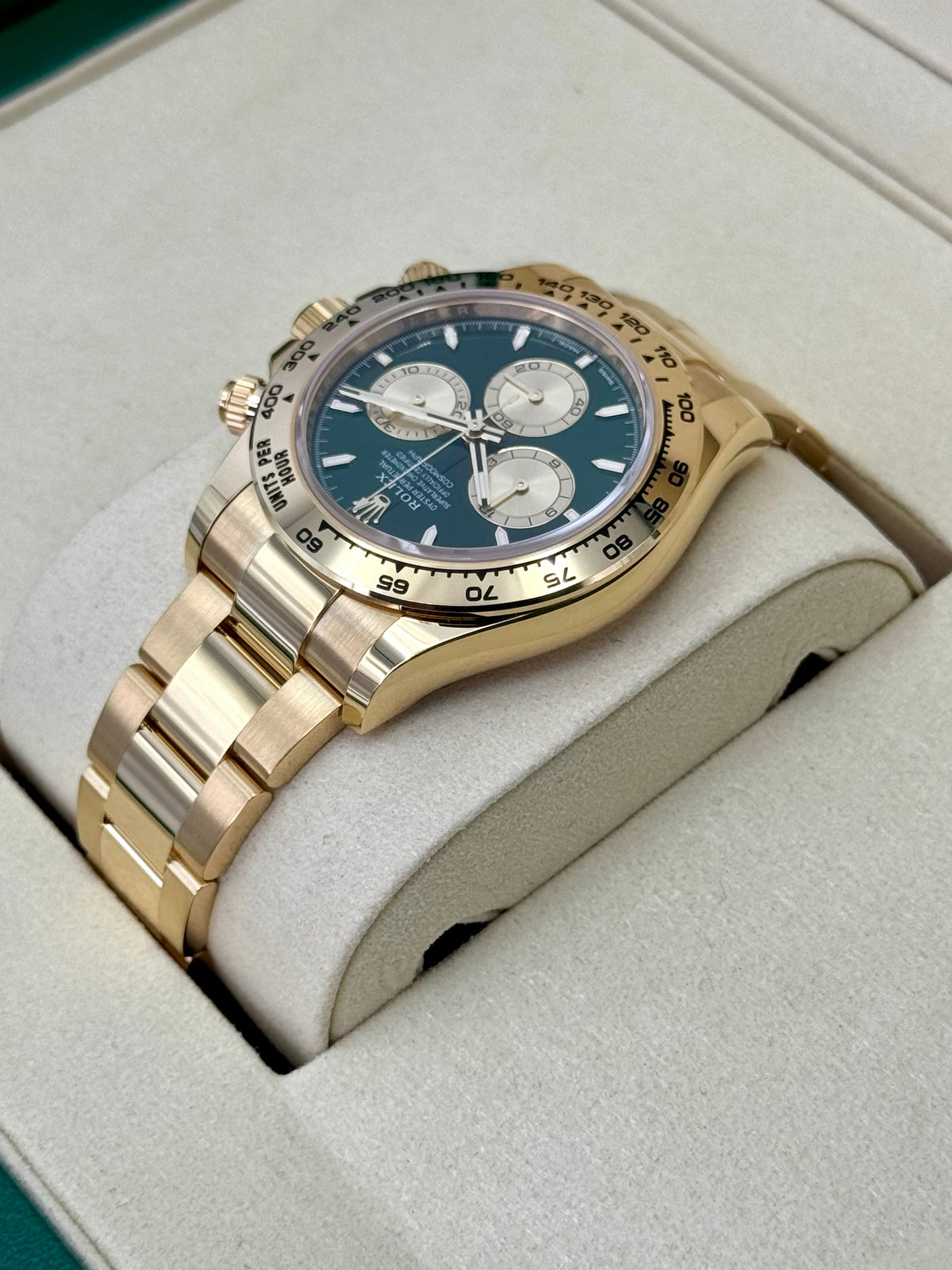 NEW 2026 Rolex Daytona "John Mayer" 40mm 126508 Yellow Gold Green Dial