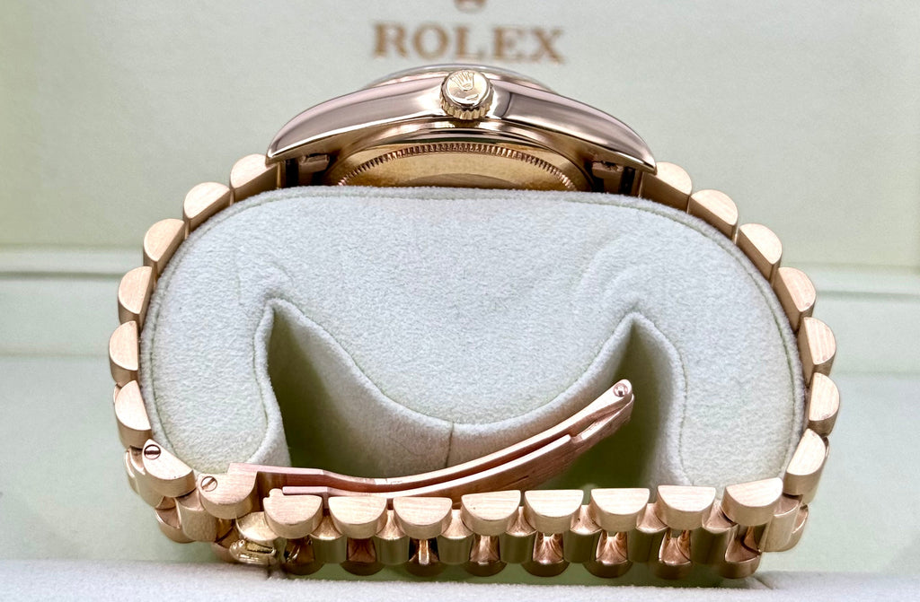 1985 Rolex Day-Date 36mm 18038 Presidential Champagne Dial