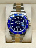 NEW 2023 Rolex Submariner "Bluesy"  41mm 126613LB Two-Tone Blue Dial