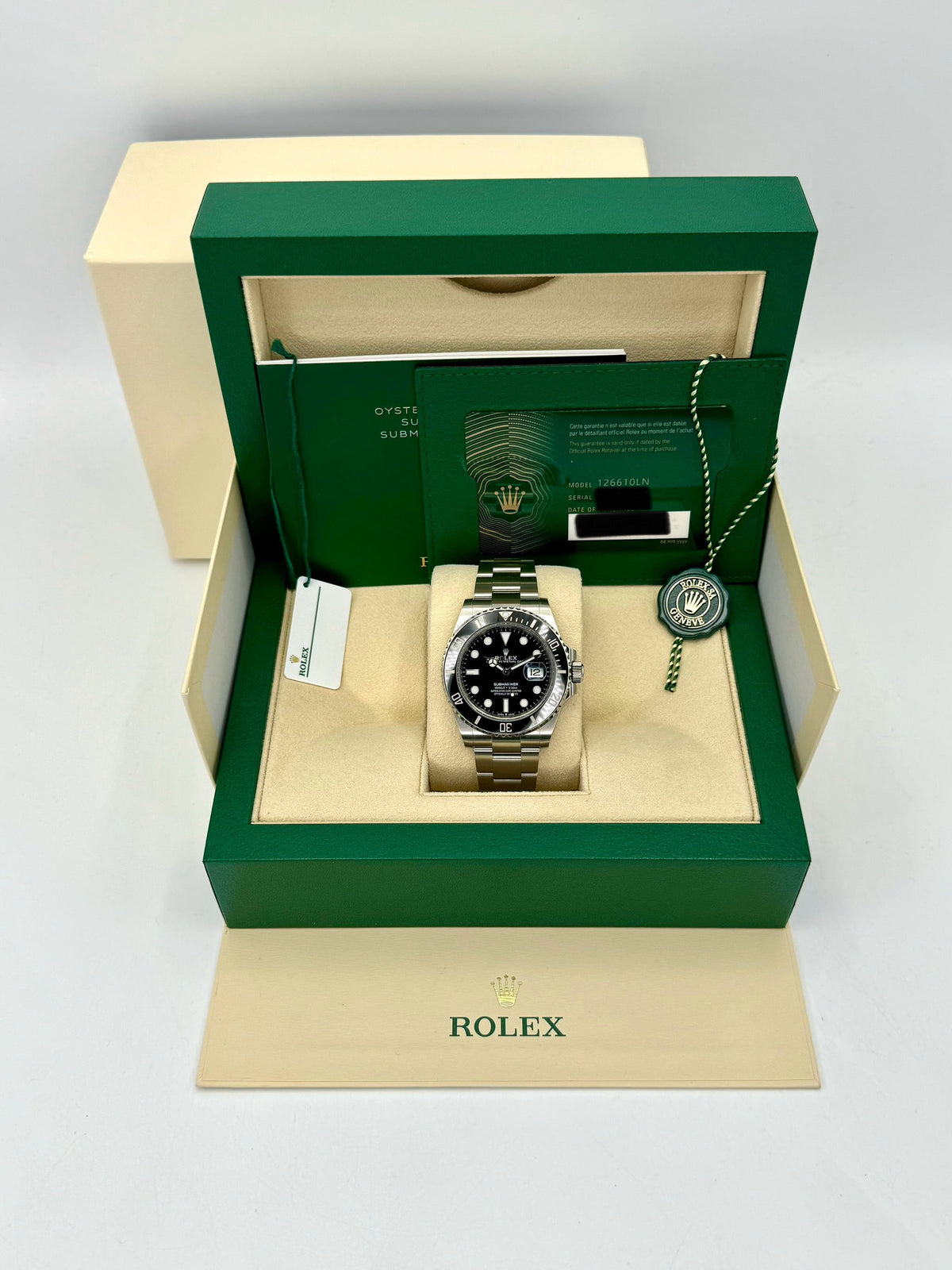 NEW 2024 Rolex Submariner 41mm 126610LN Stainless Steel Black Dial