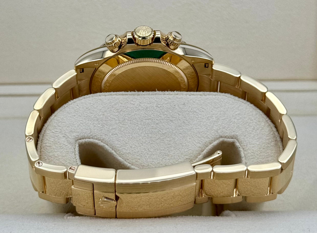 2023 Rolex Daytona "Paul Newman" 40mm 116508 Yellow Gold Black Dial