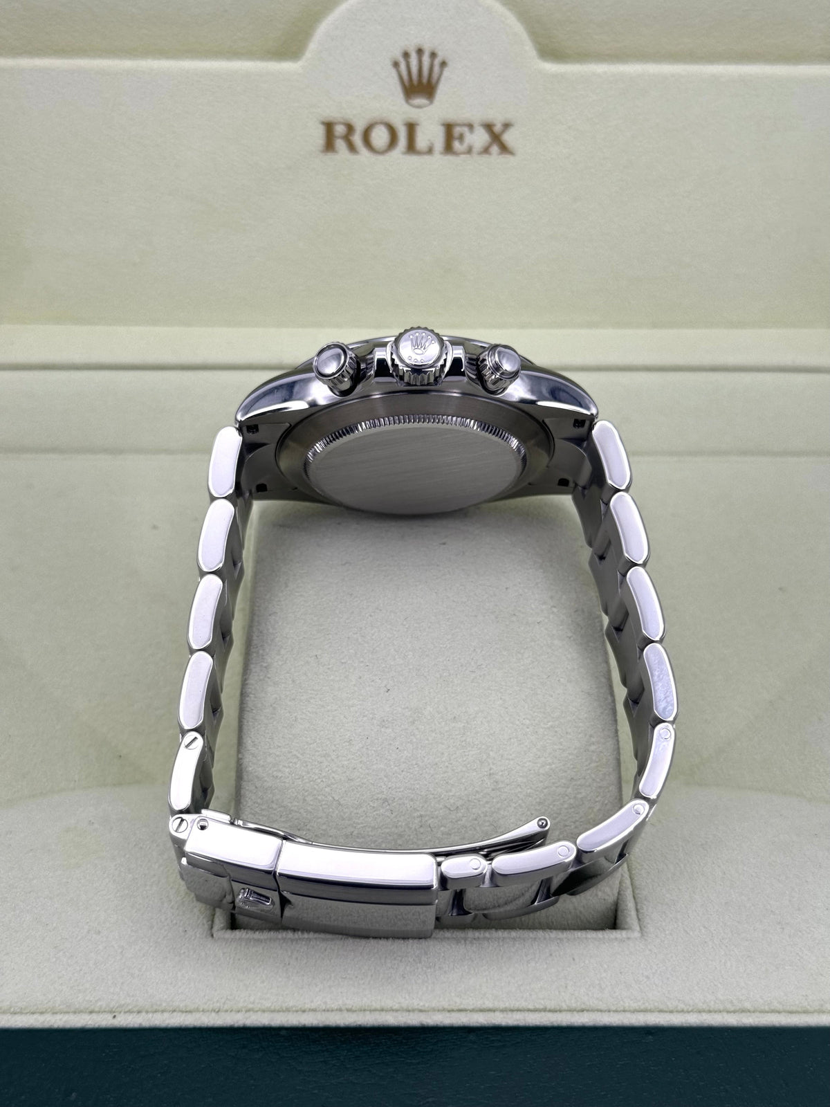 2007 Rolex Daytona 40mm 116520 Stainless Steel White Dial