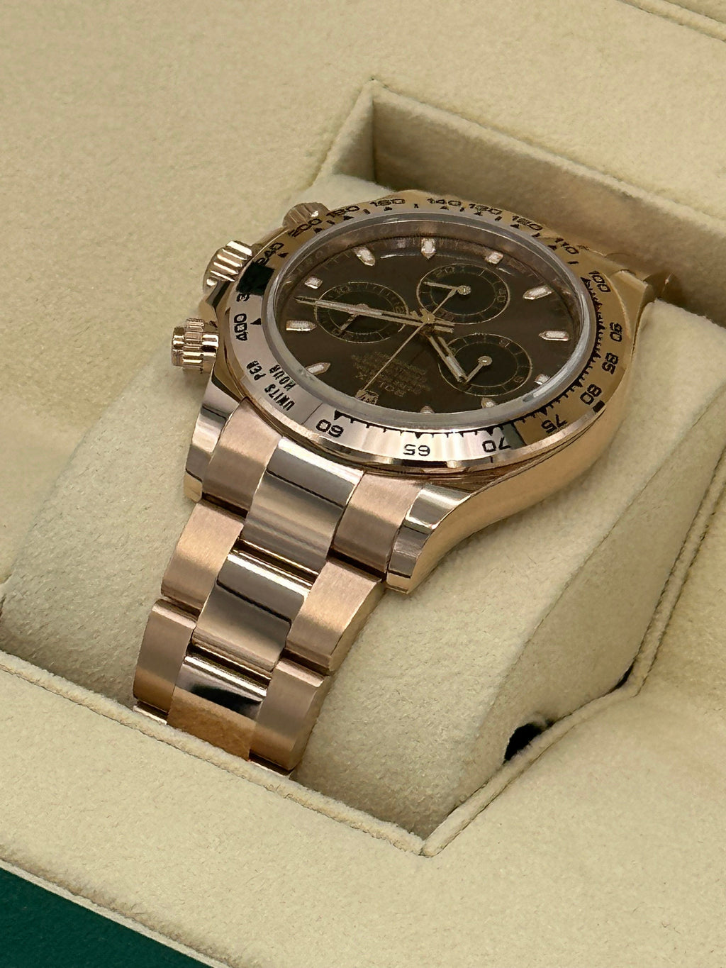 NEW 2023 Rolex Daytona 40mm 116505 Rose Gold Chocolate Dial