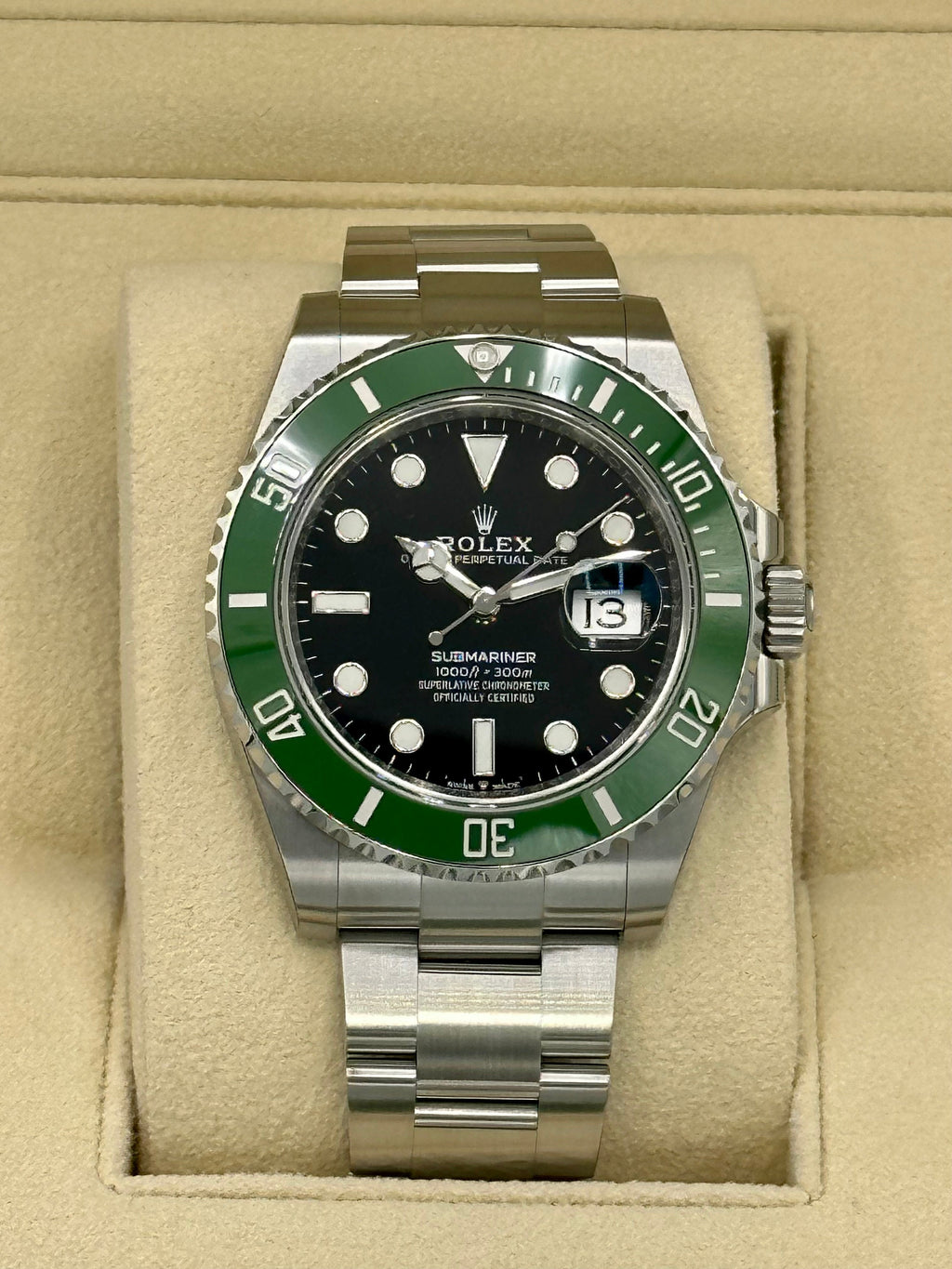 New 2023 Rolex Submariner "Starbucks" 41mm 126610LV MK2 Dial