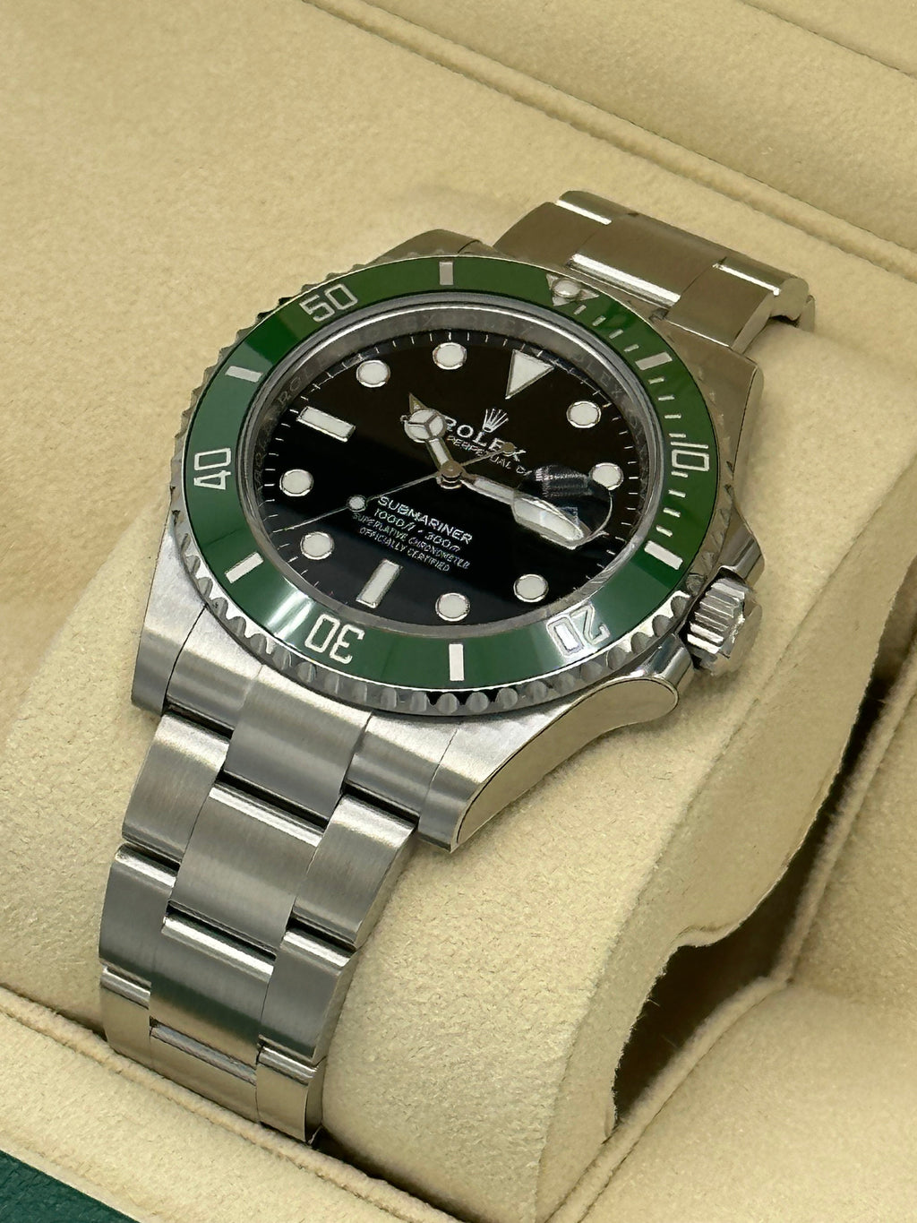 New 2023 Rolex Submariner "Starbucks" 41mm 126610LV MK2 Dial
