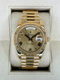 2021 Rolex Day-Date 40mm 228238 Presidential Champagne Dial