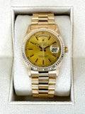 1995 Rolex Day-Date 36mm 18238 Presidential Champagne Dial