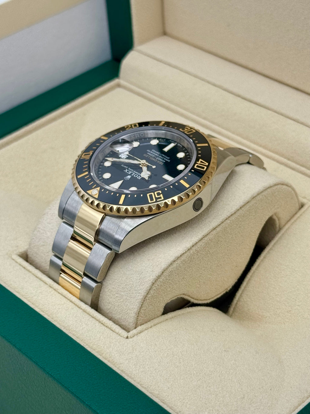 2022 Rolex Sea-Dweller 43mm 126603 Two-Tone Black Dial
