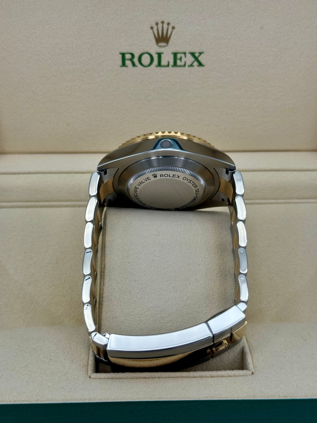 2022 Rolex Sea-Dweller 43mm 126603 Two-Tone Black Dial
