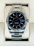 2023 Rolex Sky-Dweller 42mm 326934 Oyster Black Dial