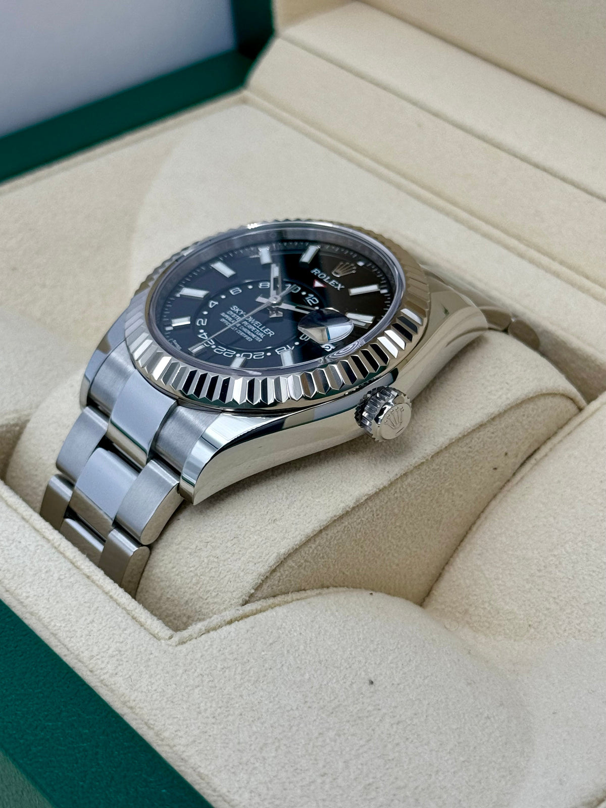 2023 Rolex Sky-Dweller 42mm 326934 Oyster Black Dial