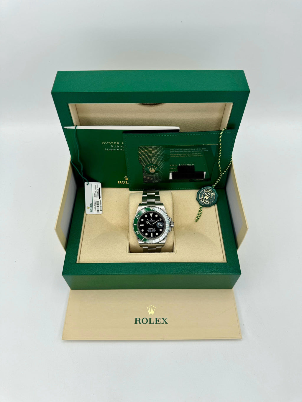 2023 Rolex Submariner "Starbucks" 41mm 126610LV Black Dial