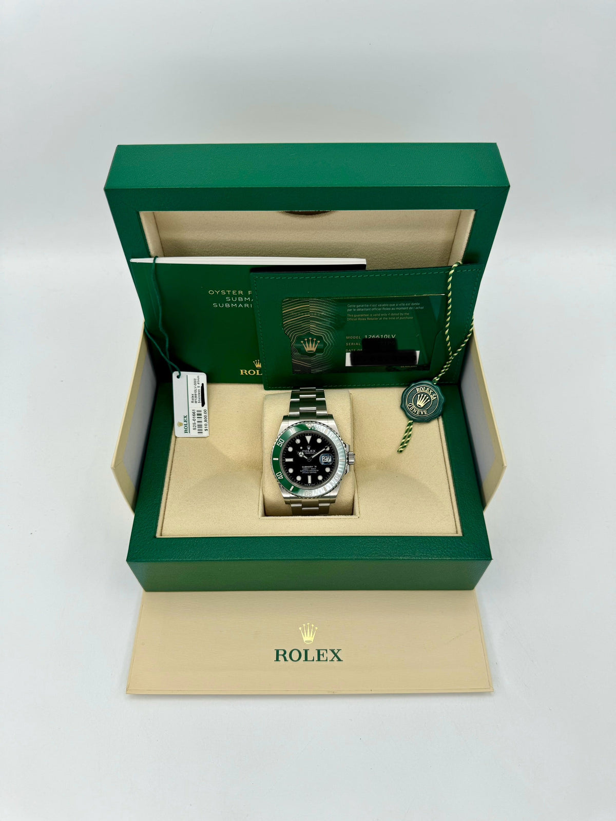 2023 Rolex Submariner "Starbucks" 41mm 126610LV Black Dial