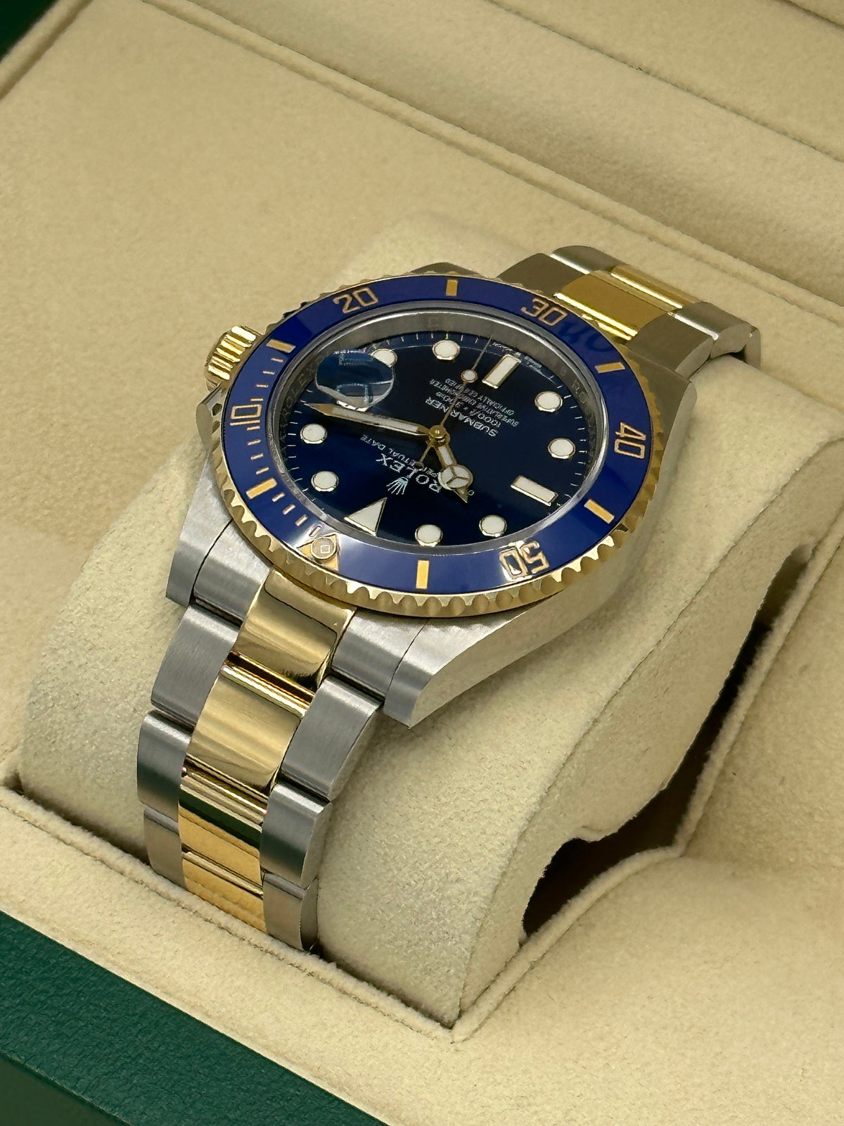 NEW 2023 Rolex Submariner "Bluesy" 126613LB Two-Tone Blue Dial