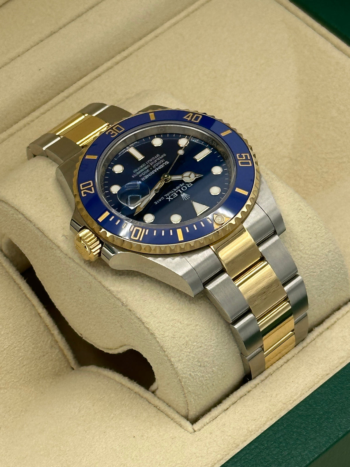 NEW 2023 Rolex Submariner "Bluesy" 126613LB Two-Tone Blue Dial