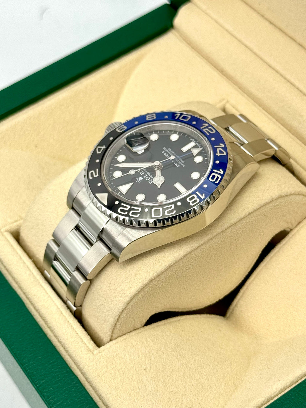 2016 Rolex GMT-Master II "Batman" 40mm 116710BLNR Oyster