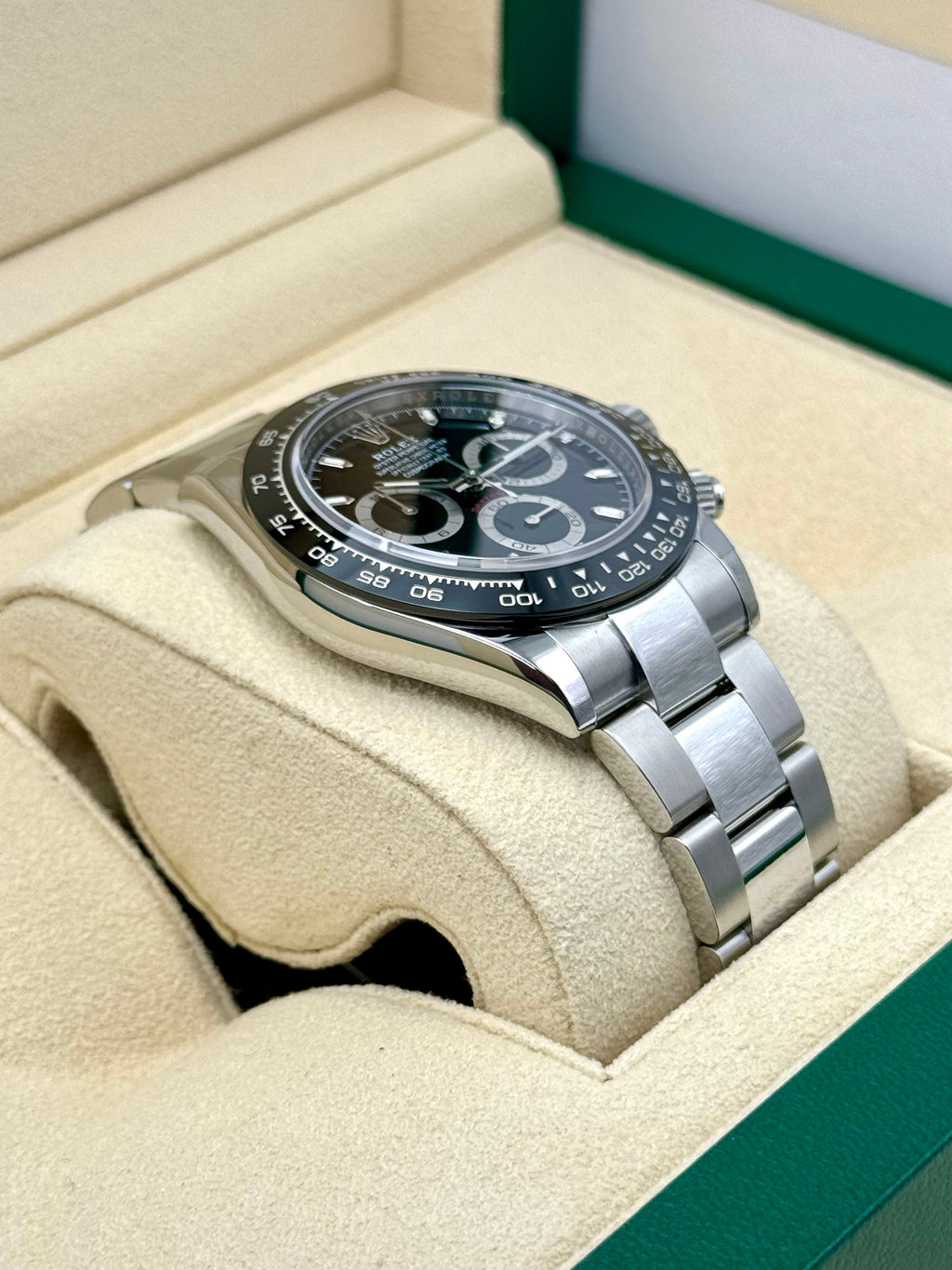 NEW 2023 Rolex Daytona 40mm 116500LN Stainless Steel Black Dial