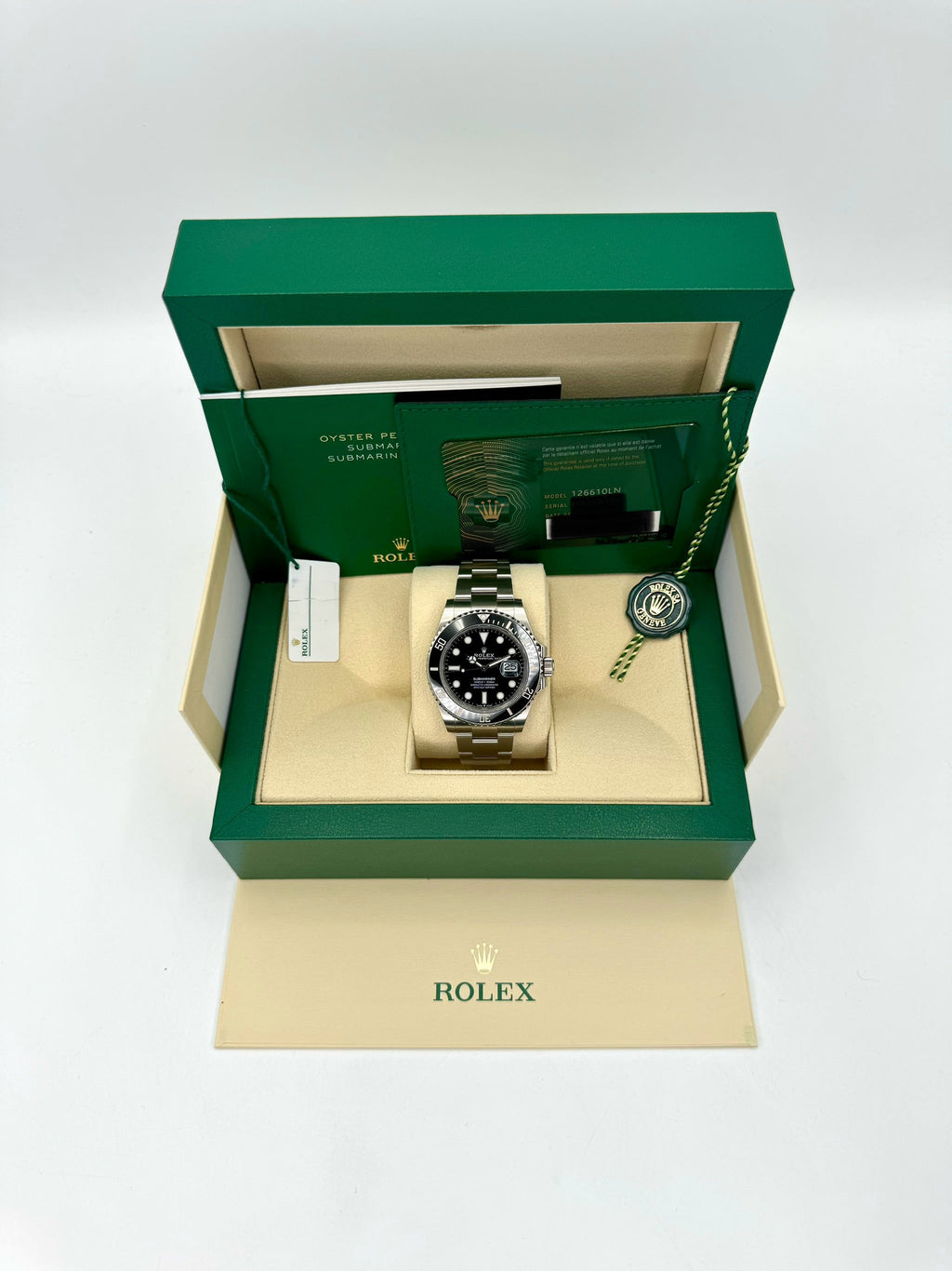 NEW 2024 Rolex Submariner 41mm 126610LN Stainless Steel Black Dial