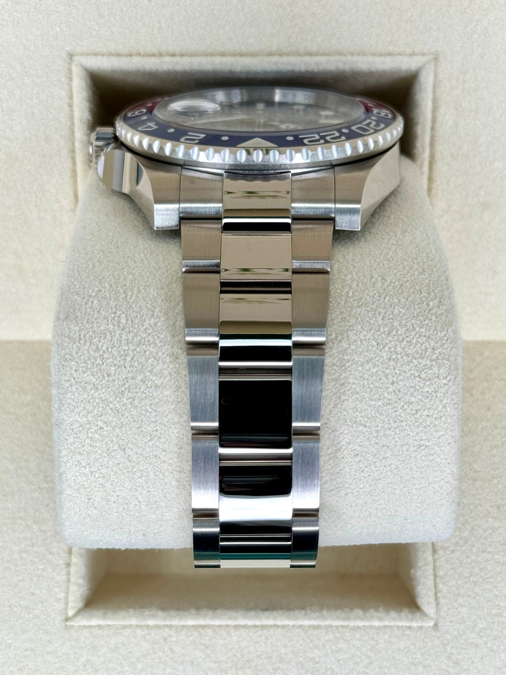NEW 2023 Rolex GMT-Master II "Pepsi" 40mm 126719BLRO White Gold Oyster