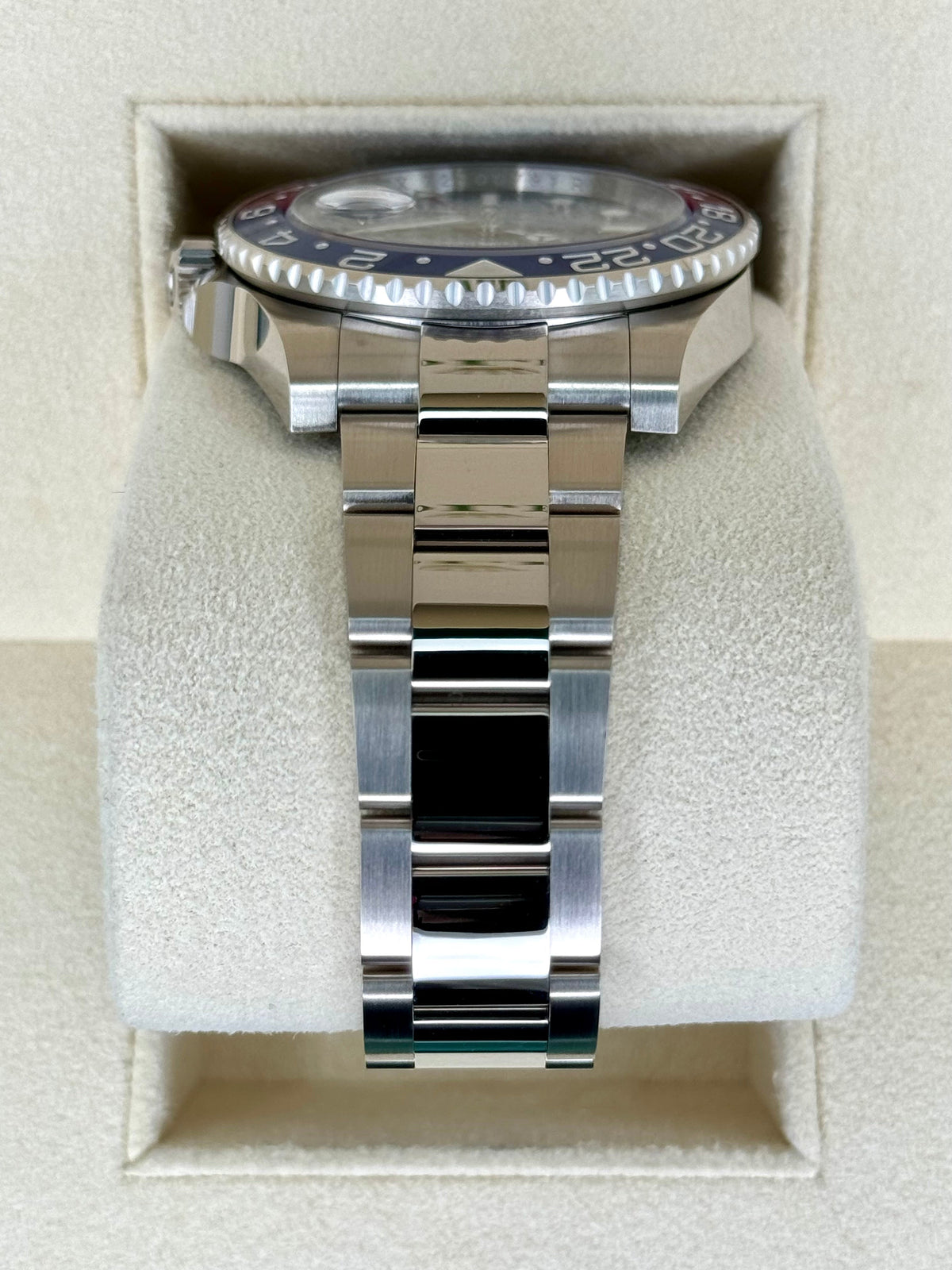 NEW 2023 Rolex GMT-Master II "Pepsi" 40mm 126719BLRO White Gold Oyster