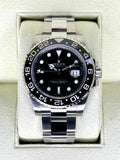 2012 Rolex GMT-Master II 40mm 116710LN Stainless Steel Black Dial