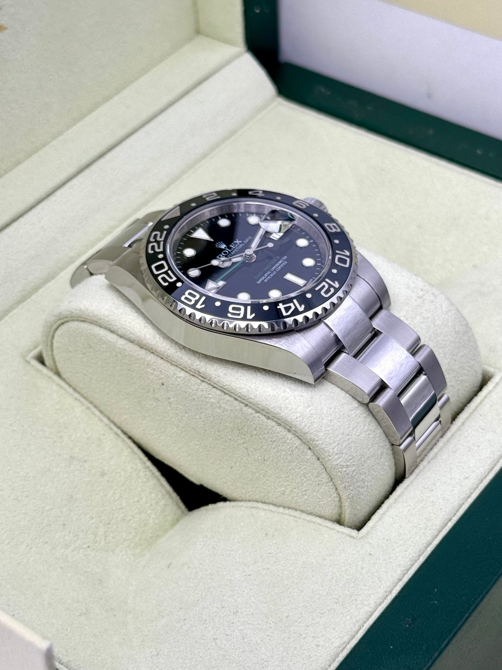 2012 Rolex GMT-Master II 40mm 116710LN Stainless Steel Black Dial