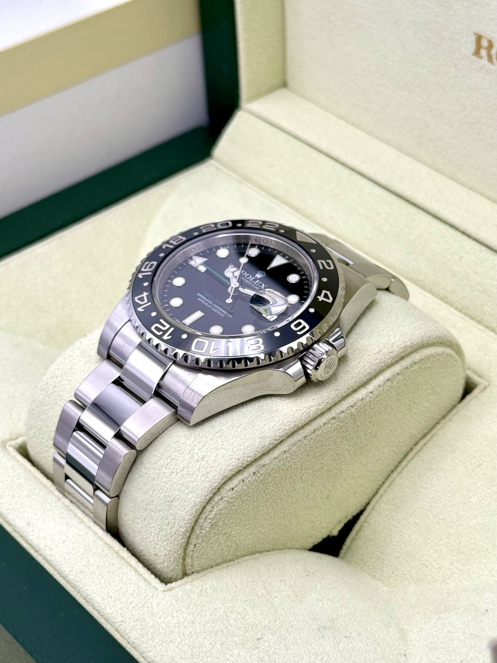 2012 Rolex GMT-Master II 40mm 116710LN Stainless Steel Black Dial