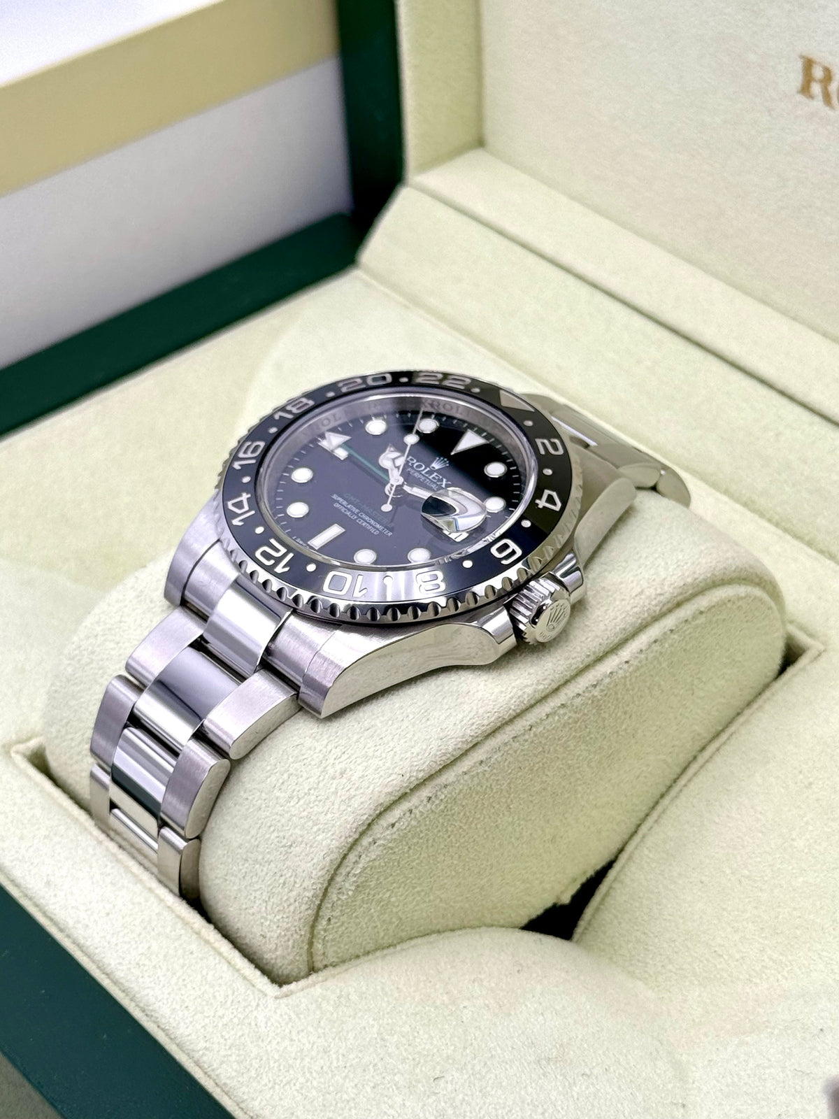 2012 Rolex GMT-Master II 40mm 116710LN Stainless Steel Black Dial
