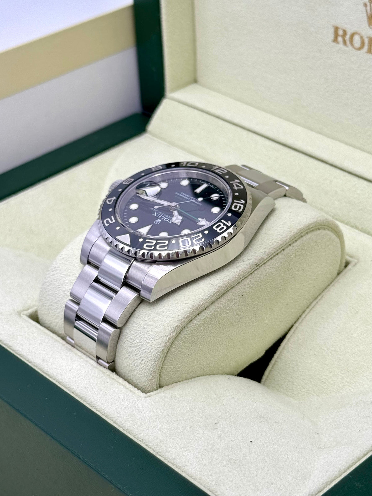 2012 Rolex GMT-Master II 40mm 116710LN Stainless Steel Black Dial