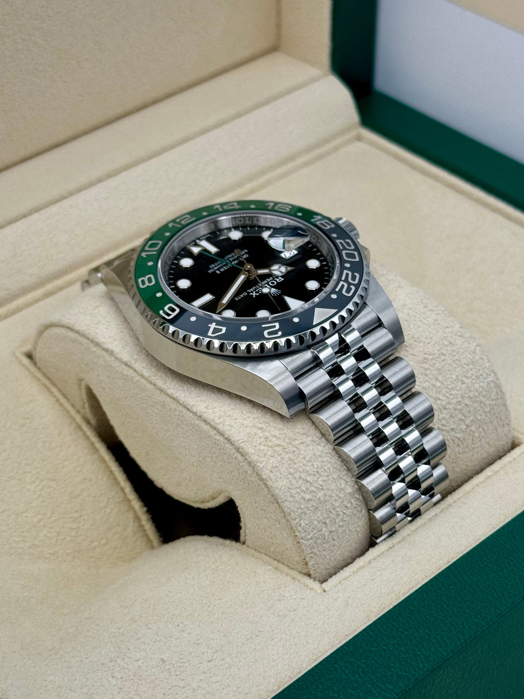 NEW 2024 Rolex GMT-Master II "Sprite" 40mm 126720VTNR Jubilee