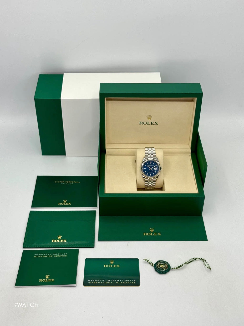NEW 2026 Rolex Datejust 36mm 126200 Stainless Steel Jubilee Blue Dial