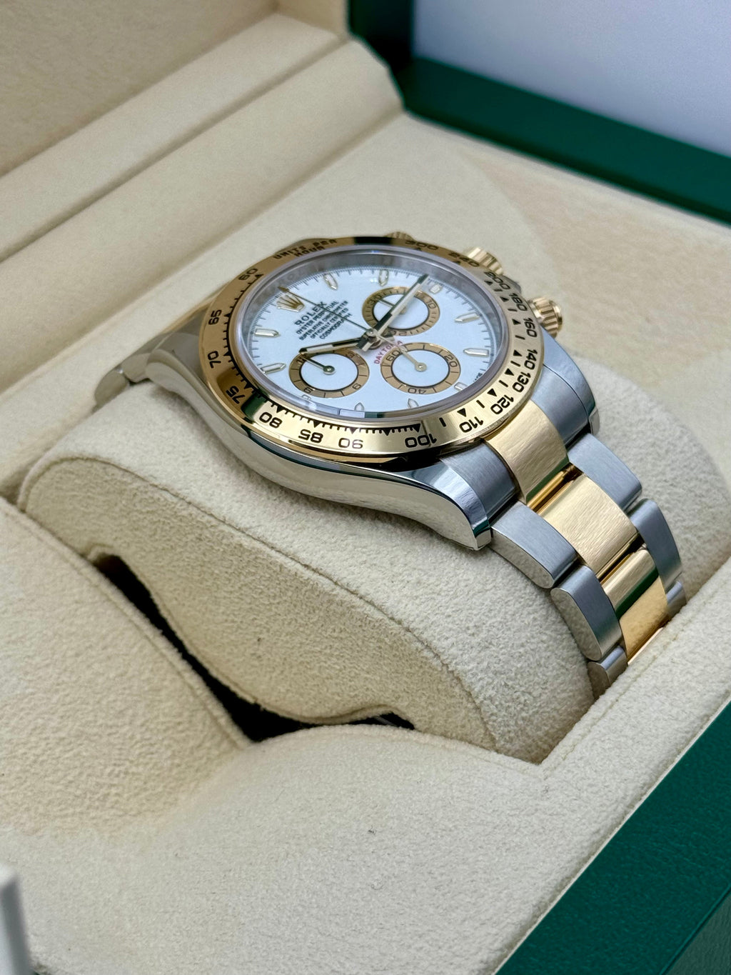 NEW 2024 Rolex Daytona 40mm 126503 Two-Tone White Dial