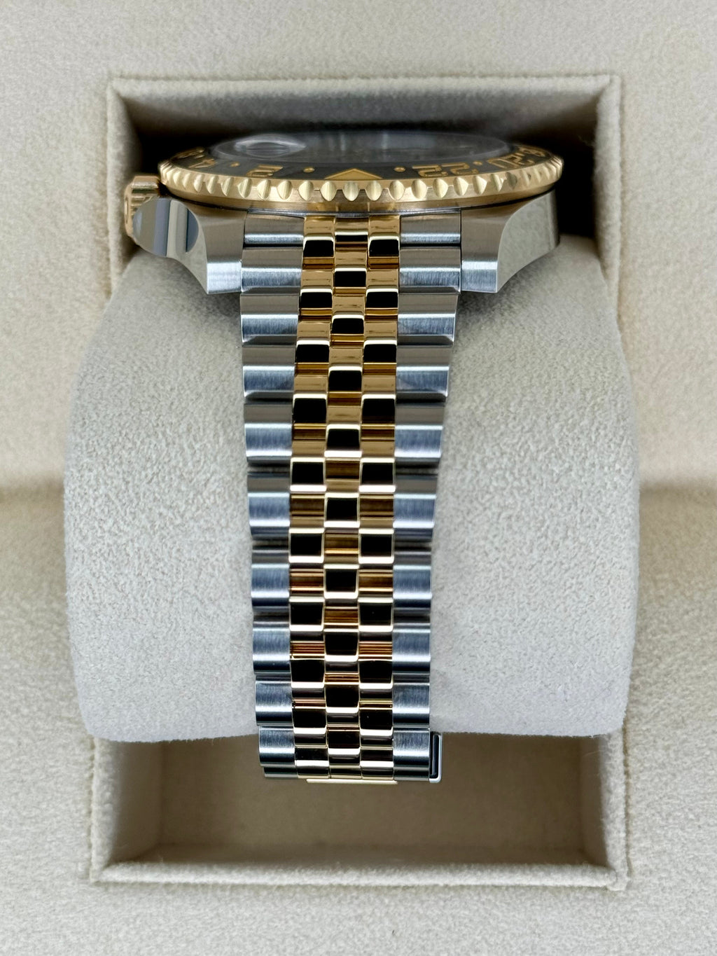 2024 Rolex GMT-Master II 40mm 126713GRNR Two-Tone Jubilee Black Dial