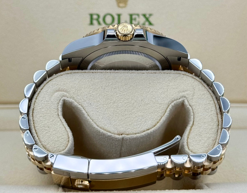 2024 Rolex GMT-Master II 40mm 126713GRNR Two-Tone Jubilee Black Dial