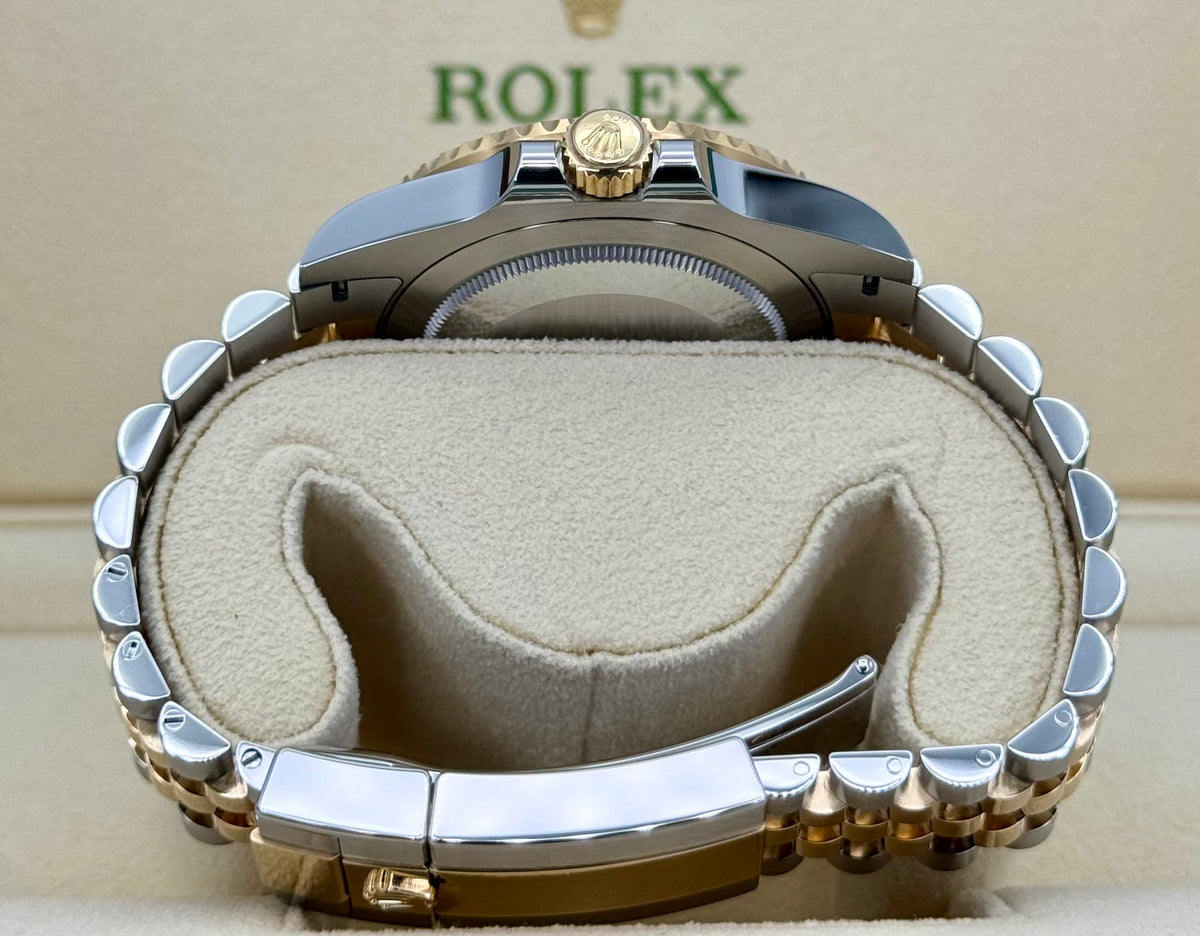 2024 Rolex GMT-Master II 40mm 126713GRNR Two-Tone Jubilee Black Dial