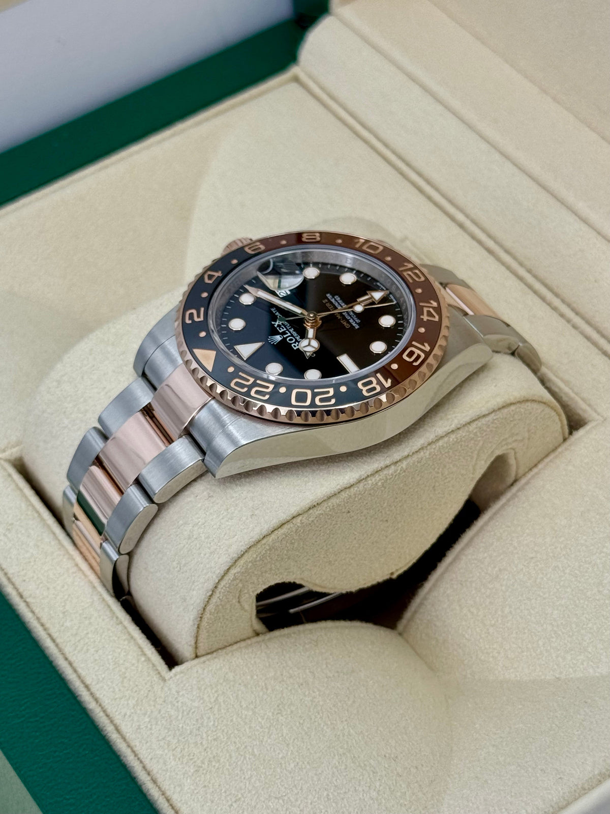 2022 Rolex GMT-Master II "Rootbeer" 40mm 126711CHNR Two-Tone