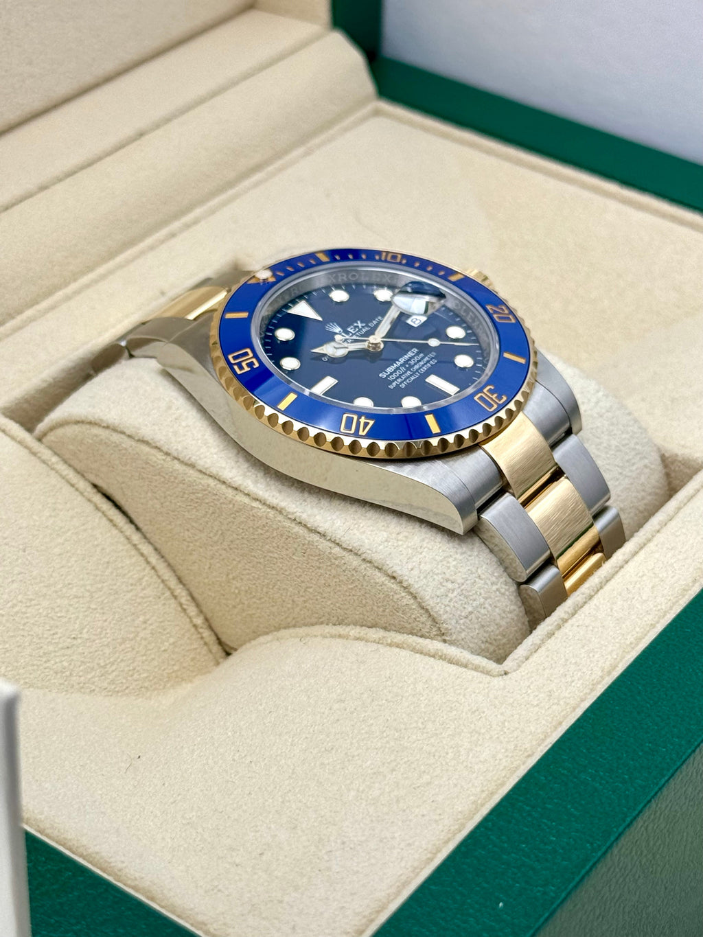2023 Rolex Submariner "Bluesy" 41mm 126613LB Two-Tone Blue Dial