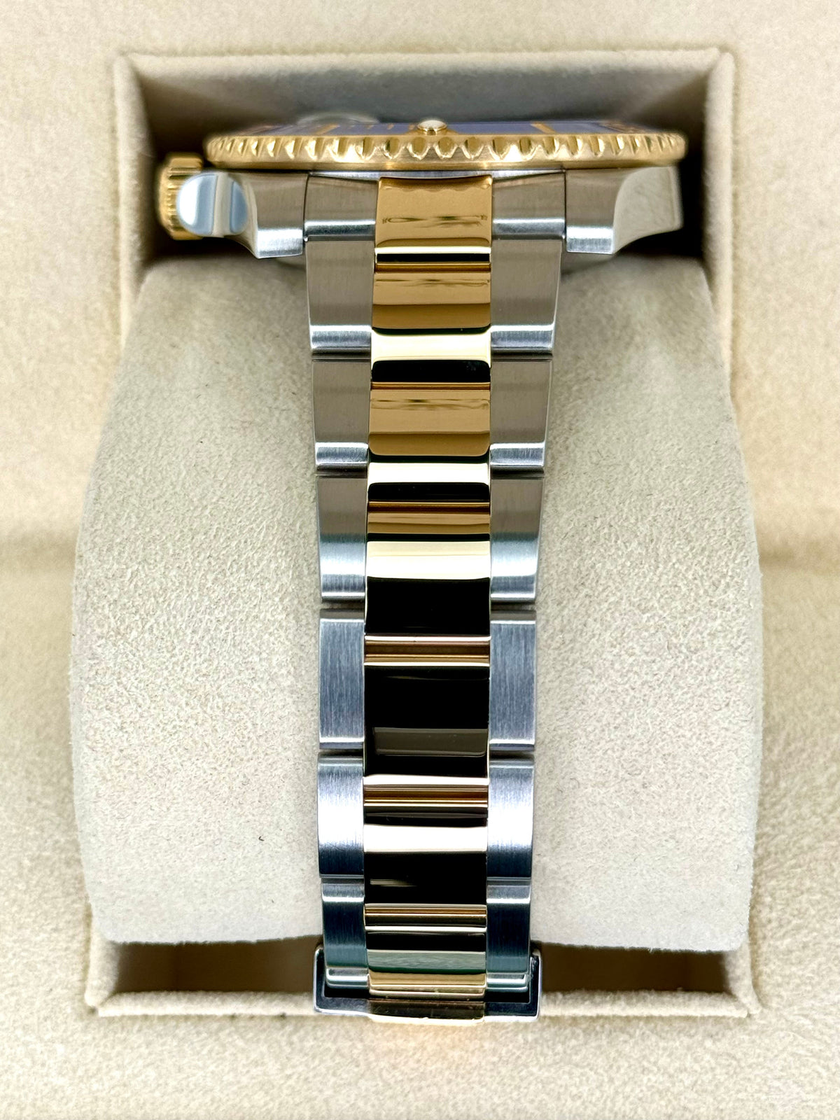 Rolex Submariner “Bluesy” 40mm 116613LB Two-Tone Flat Blue Dial
