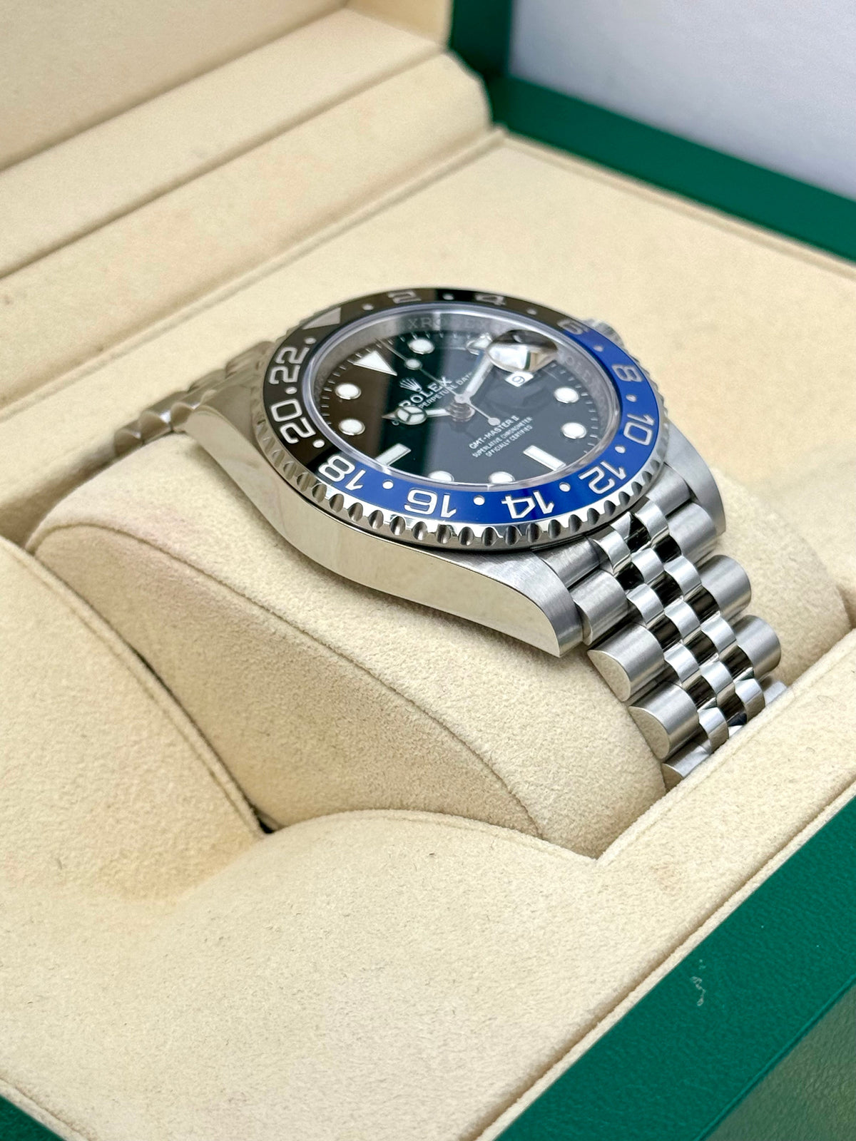 2021 Rolex GMT-Master II "Batgirl" 40mm 126710BLNR Jubilee Black Dial