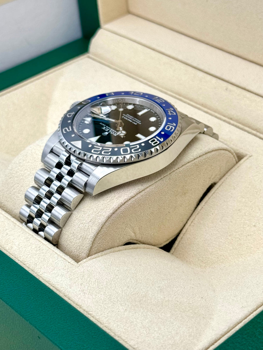 2021 Rolex GMT-Master II "Batgirl" 40mm 126710BLNR Jubilee Black Dial
