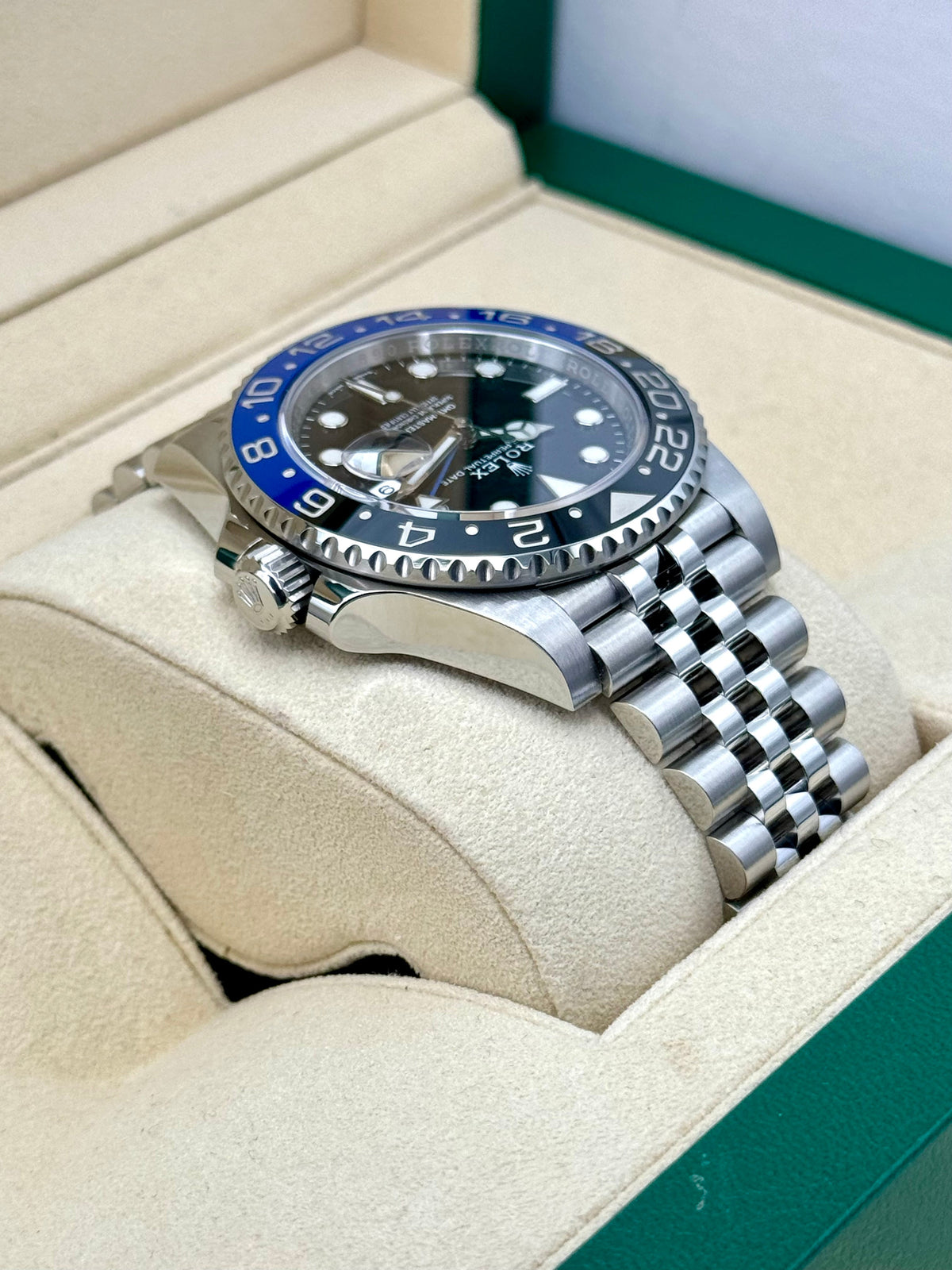2021 Rolex GMT-Master II "Batgirl" 40mm 126710BLNR Jubilee Black Dial