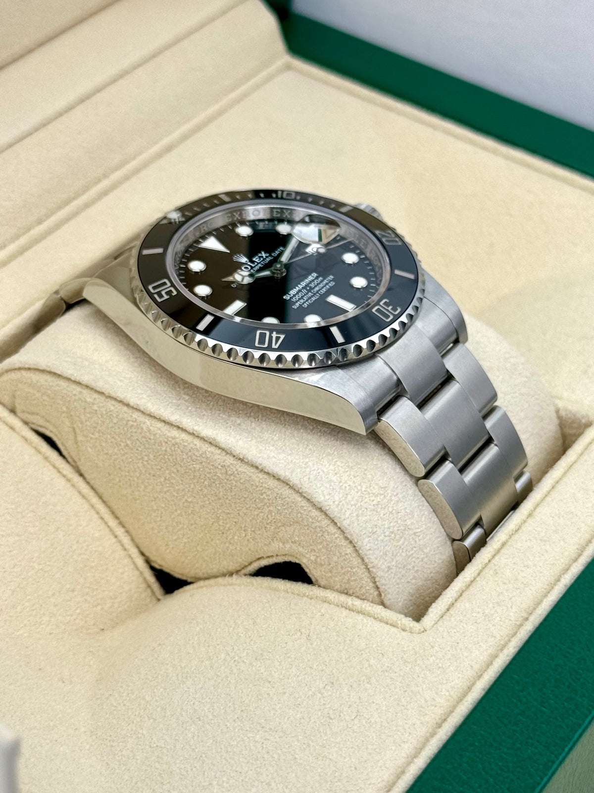 2022 Rolex Submariner 41mm 126610LN Stainless Steel Black Dial