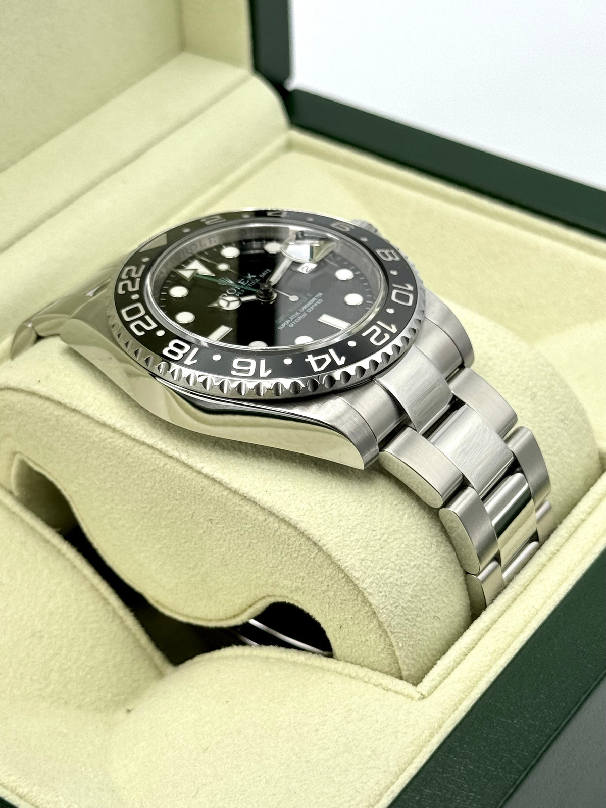2010 Rolex GMT-Master II 40mm 116710LN Stainless Steel Black Dial
